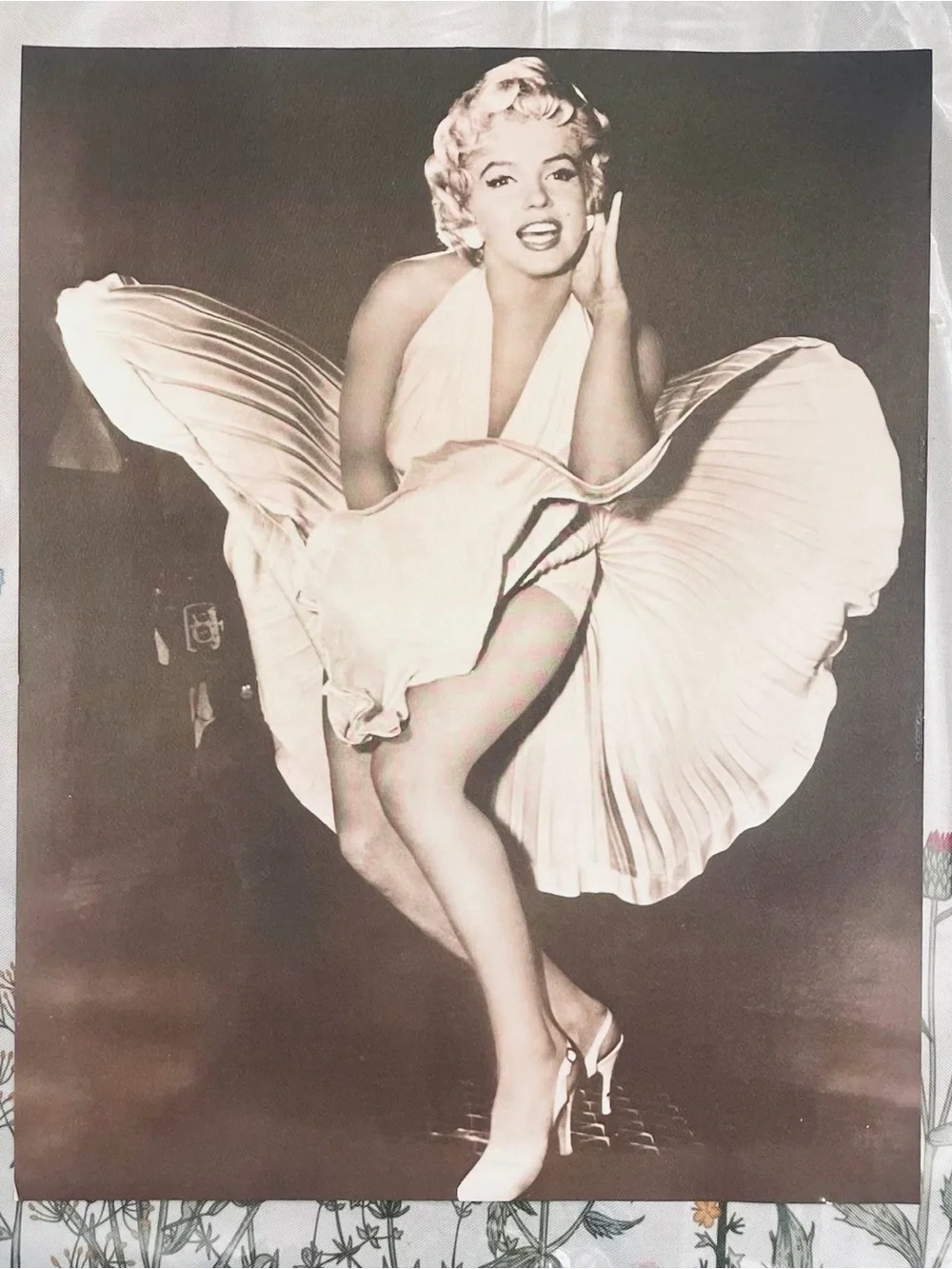 Vintage Marilyn Monroe Oversized Framed Art Prints Lot of 5
